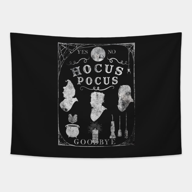 Ouija Pocus Tapestry by damonthead