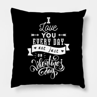 Valentine's Day T-Shirt 2018 Pillow