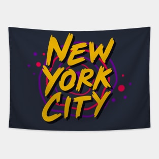 New York city modern letters Tapestry