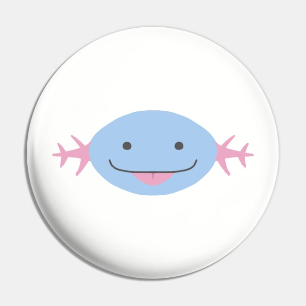 Axolotl Pin by WillowTheCat-