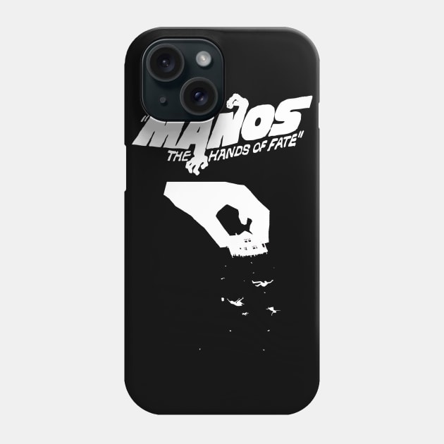 Manos the Hands of Fate Phone Case by GuitarManArts