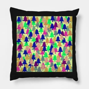 Colorful fir pattern II Pillow