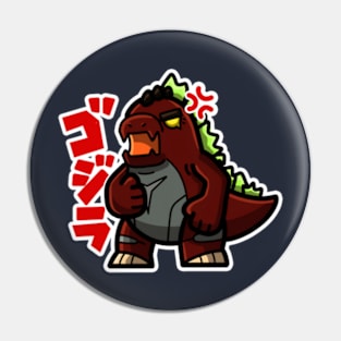 Brawl Stars Godzilla Buzz Red Pin