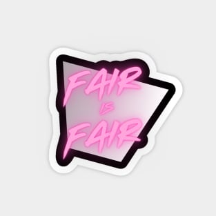 Fair is Fair: The Legend of Billie Jean Tribute T-Shirt Magnet
