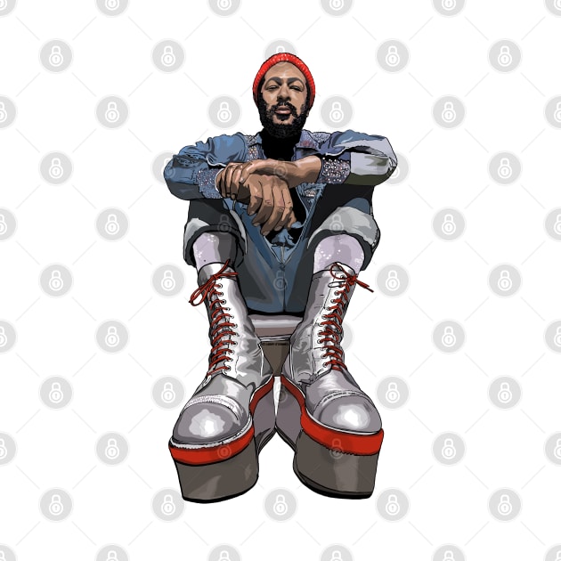 Marvin's Platform Boots by Larry O'Connell