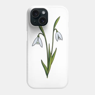 Snowdrop Phone Case