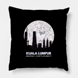 KL Malaysia V1, Next Travel Destination Pillow