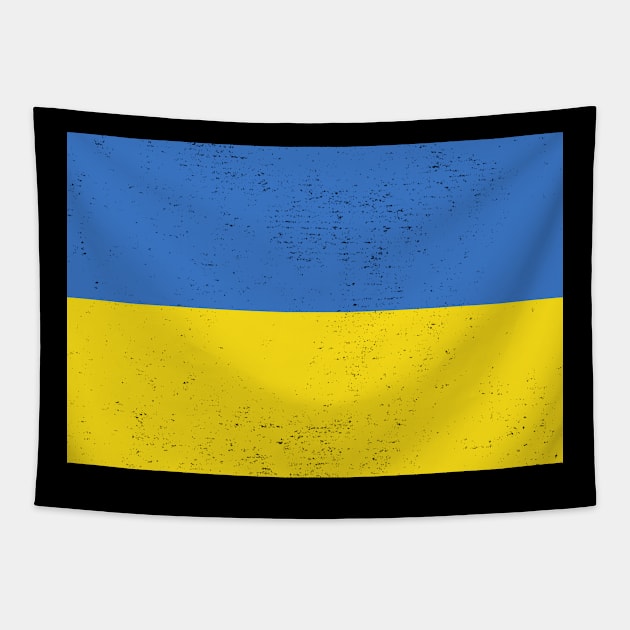 UKRAINE FLAG Tapestry by Tshirt114