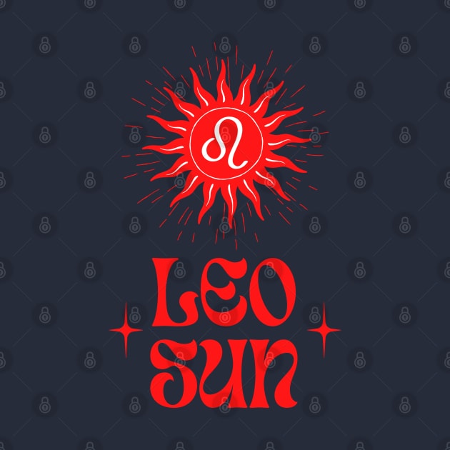 Leo Sun | Born in July and August | Lion Zodiac Sign Astrology Birthday Gifts by Ranggasme