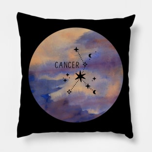 Cancer Zodiac Pillow