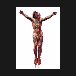 Horror Jesus Christ Crucifixion - Ansekenamun T-Shirt