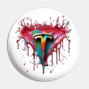 Paint Splash T Pin