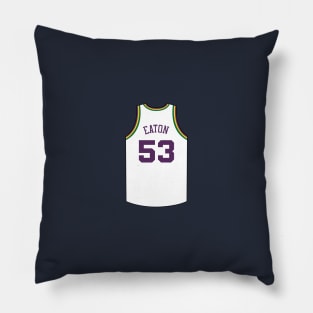 Mark Eaton Utah Jersey Qiangy Pillow