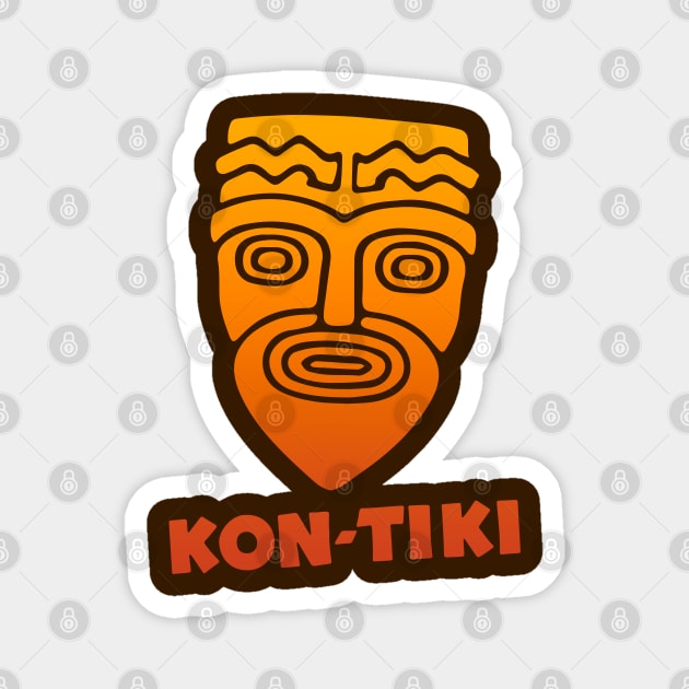 Kon Tiki emblem Magnet by GreekTavern