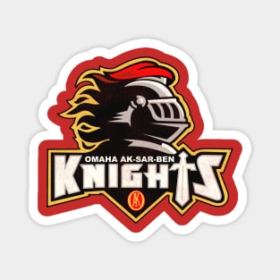 Defunct Omaha Ak Sar Ben Knights Hockey Team Magnet