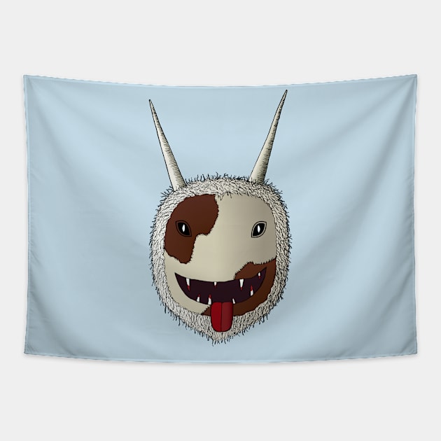 Carnival mask Tapestry by mangulica