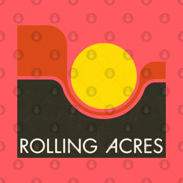 Rolling Acres Mall 70s Logo - Distressed by Turboglyde