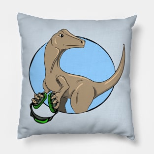 Dino gamer Pillow