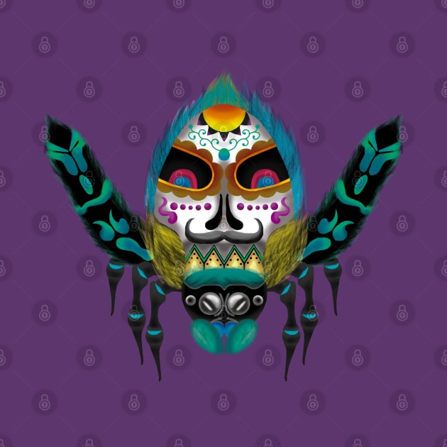 Calavera spider by NekroSketcher