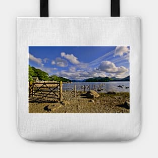 Derwentwater Shoreline at Keswick, Cumbria Tote