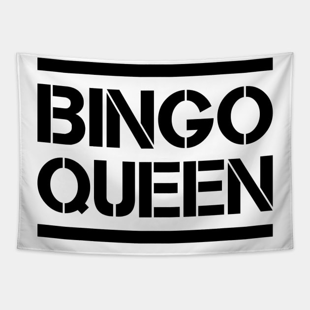 Bingo Queen Bingo Tapestry by shirts.for.passions