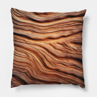 Whorled Antique Timber -wood grain art- Pillow