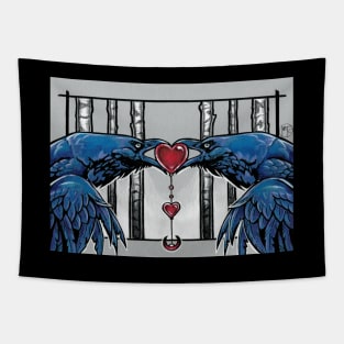 A Raven's Love Tapestry