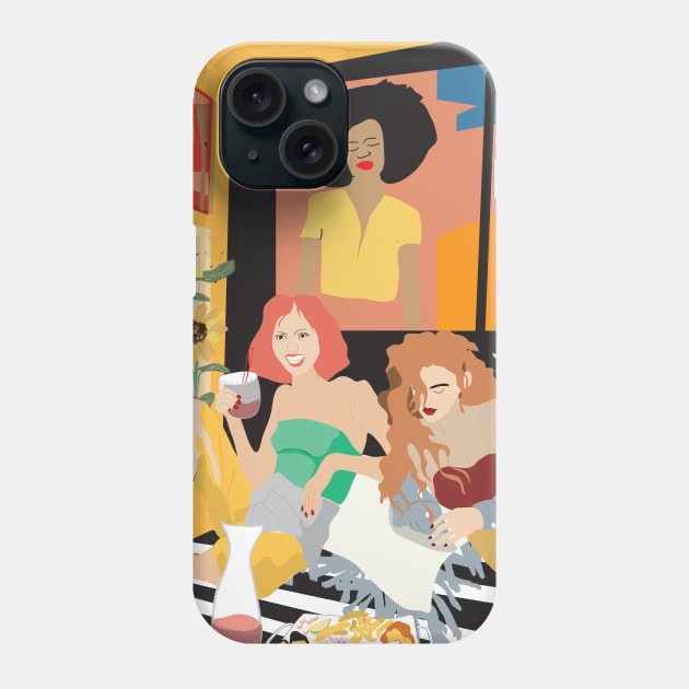 Food Party Phone Case by phathudesigns 