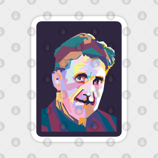 George Orwell In WPAP Magnet by smd90