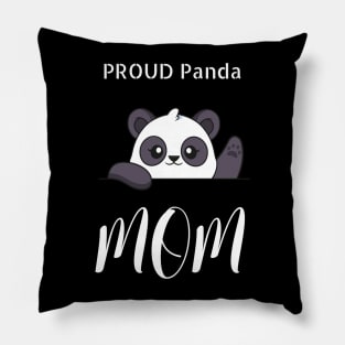 Proud Panda Mom Pillow