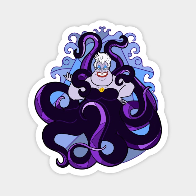 The Sea Witch Magnet by Ginny Heart Lab