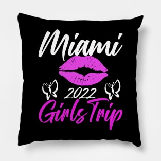 miami girls trip Pillow