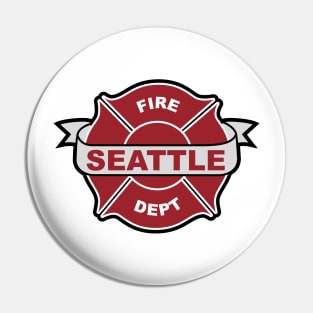 Station 19 fire departament Seattle Pin