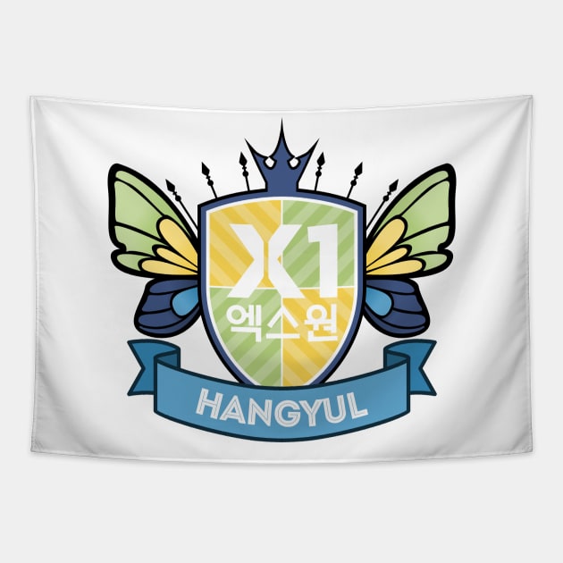 X1 Crest - Han Gyul Tapestry by Silvercrystal