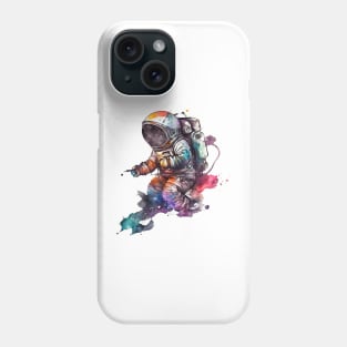 Astronaut Watercolor Phone Case