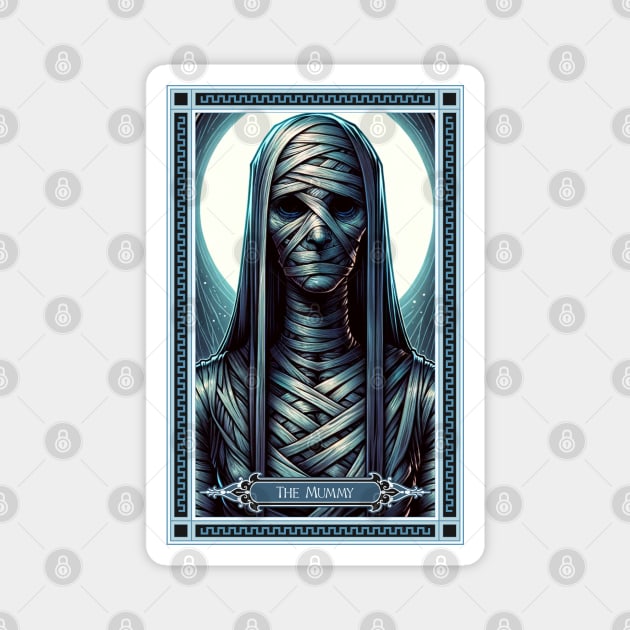 The Mummy Tarot Card Magnet by HolidayBug