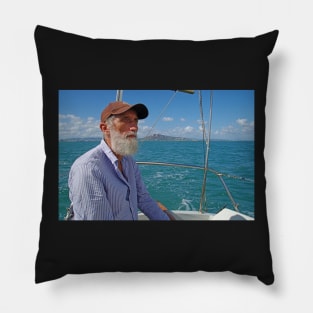 Richard Sailing on Cleveland Bay Townsville Pillow