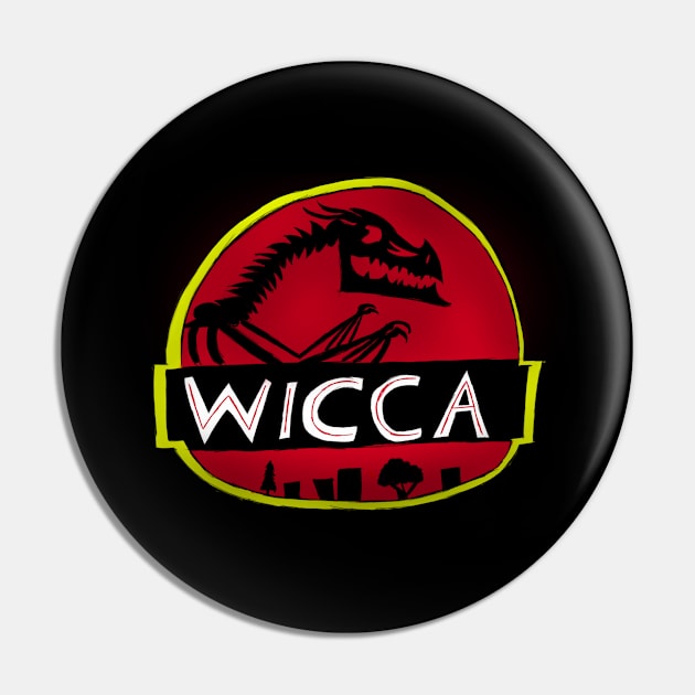 Wicca(Jurassic park) logo Pin by Dragor13