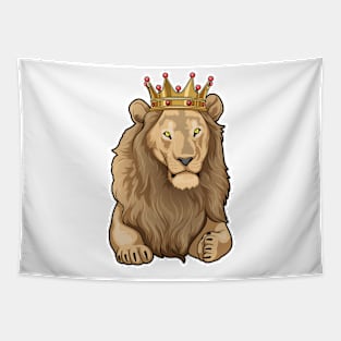 Lion King Crown Tapestry