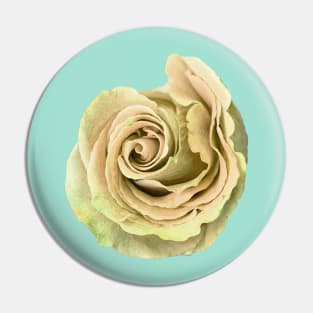 Yellow Rose Art Pin