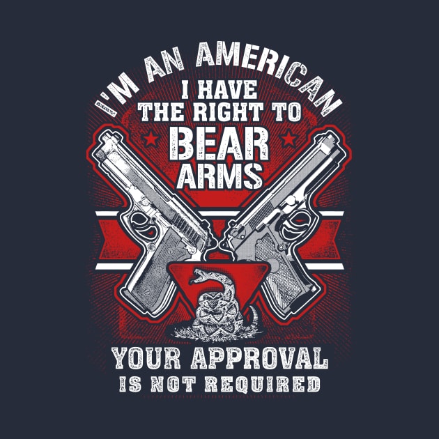 Gun Rights Shirt | Right To Bear Arms Tee by Kibria1991