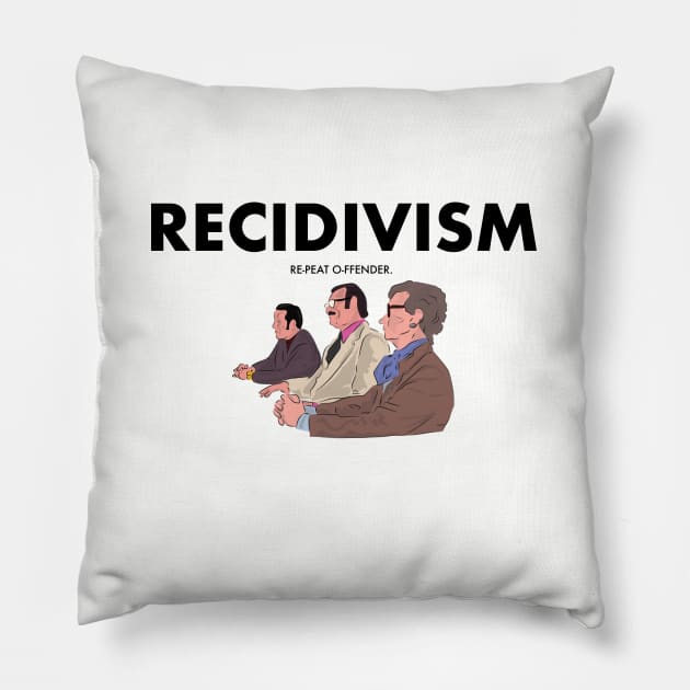 Recidivism. (Raising Arizona) Pillow by Kinowheel