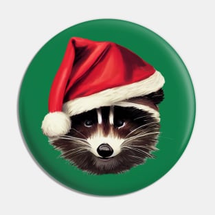 Xmas Raccool Hat 2022 Pin