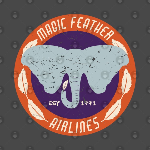 Magic Feather Airlines distressed by joefixit2