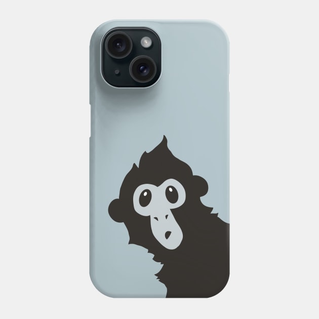 Spider Monkey - Peek A Boo Phone Case by thekylewalters