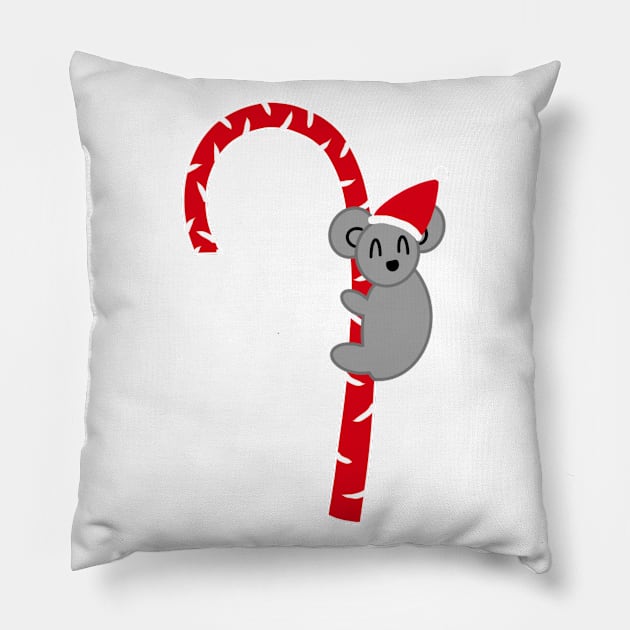 Christmas Koala Pillow by theidealteal