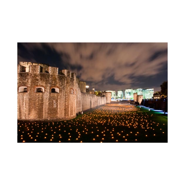 Tower of London Beyond The Deepening Shadow by AndyEvansPhotos