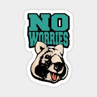 Quokka No Worries II Magnet