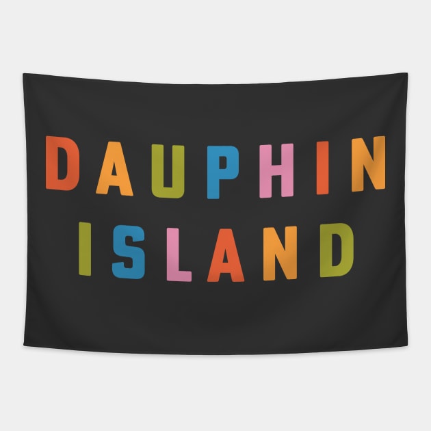 Dauphin Island Alabama Beach Mobile Bay Gulf of Mexico Tapestry by PodDesignShop