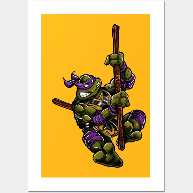 Teenage Mutant Ninja Turtles Donatello Poster for Sale by Drcshaw